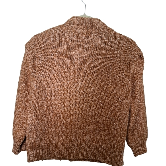 BB DAKOTA STEVE MADDEN knit cardigan button front wool blend sweater coastal SM - Picture 4 of 8